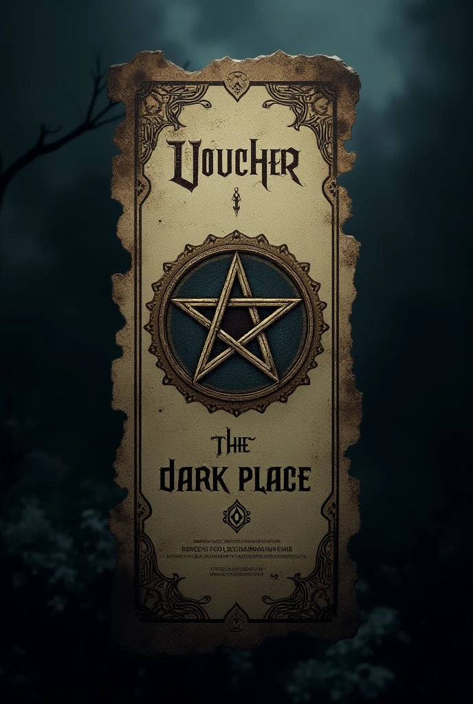 Shopping voucher for TheDarkPlace - Unlock the Secrets of The Dark Place: A Voucher for the Supernatural