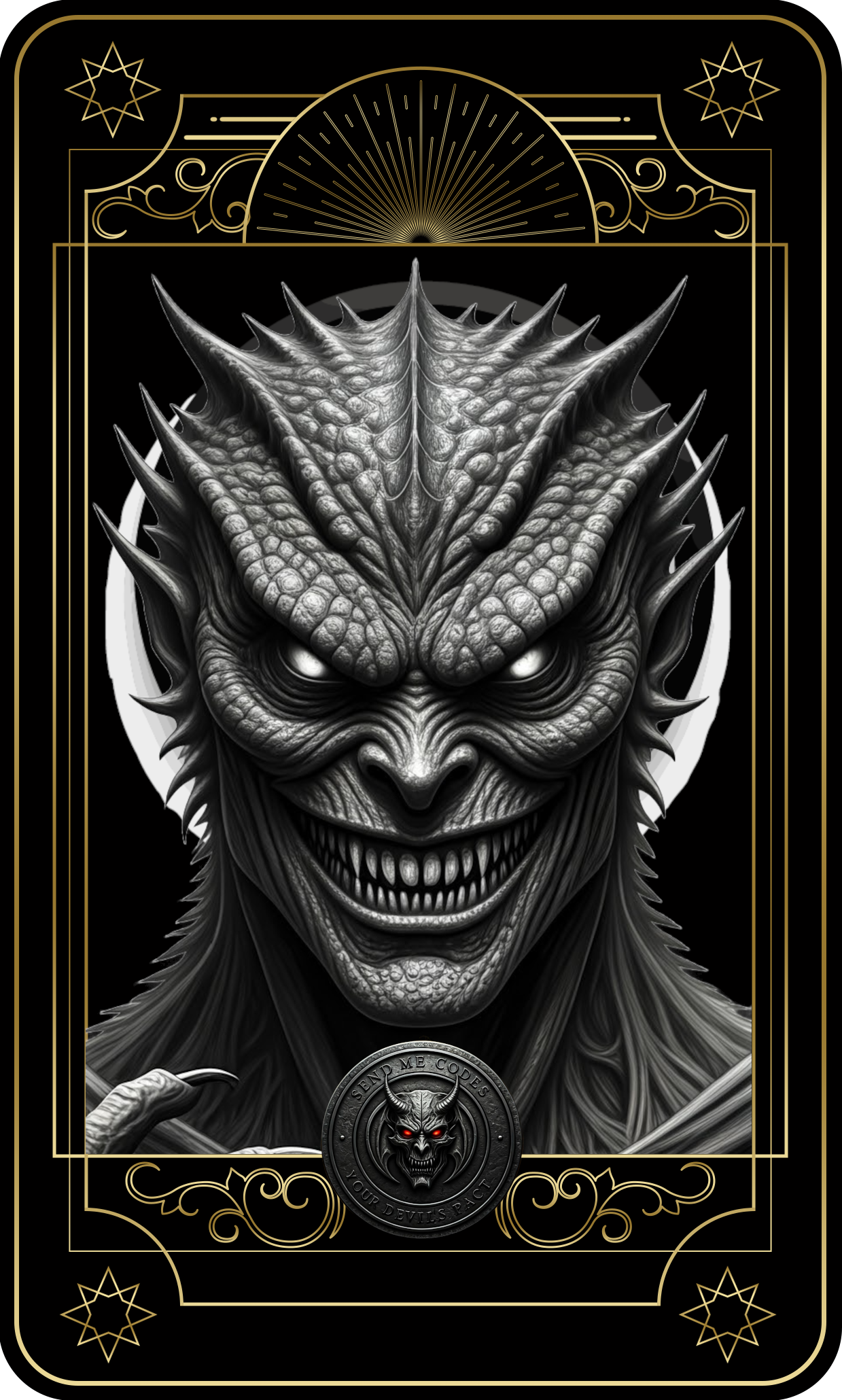 SEND ME CODES . YOUR DEVIL'S PACT
