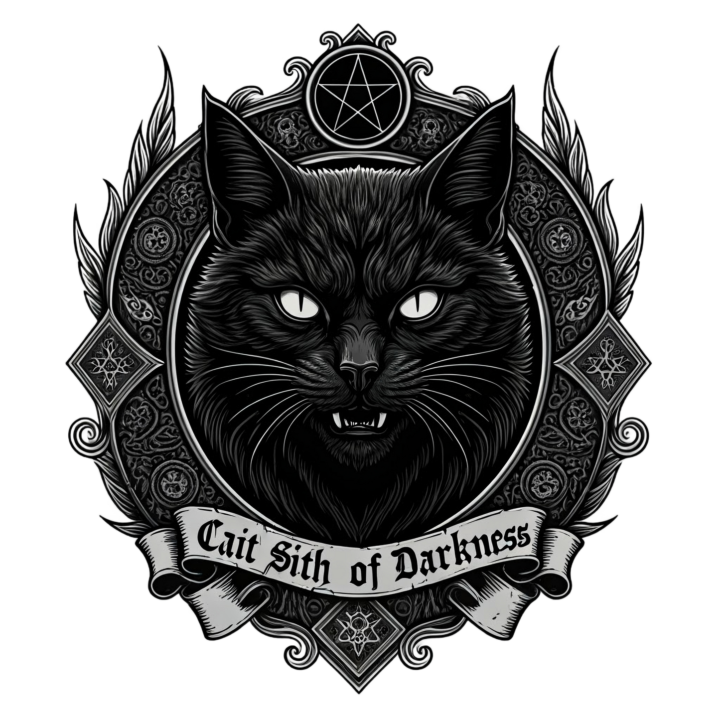 Ennoble Your Cat: Bestow the Esteemed Title of "Cait Sith of Darkness"